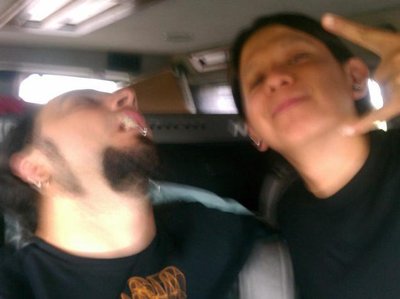 Uriel getting revenge on Zuinglio en route to St. Paul, MN