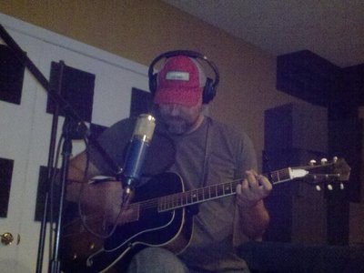 Jeff recording "Homegrown" for the new record
