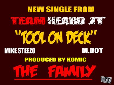 NEW SINGLT FROM MIKE STEEZO ,M.DOT PRODUCED BY KOMIC