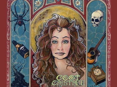 "Blues For The Muse" Album Cover - Design By Charles Gratner