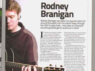 Acoustic Magazine Feature