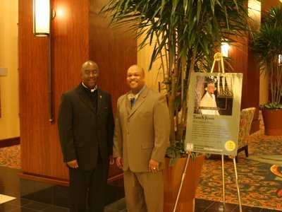 Fr. Manuel & Cliff at CD Release reception