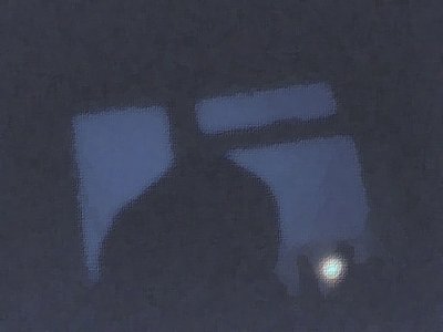 Self-Portrait: Nanny & Blue Twilight....