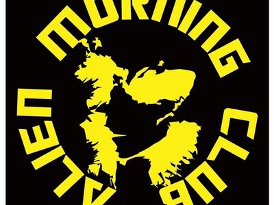 #LOGO | ALIENMORNINGCLUB | YELLOW CIRCLE