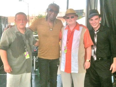 Eddie Turner Alex Jenkins and The Bombers Champaign Blues Brews Bar B Que Festival 2012