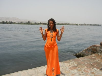 At the River Hapi (Nile) in Luxor