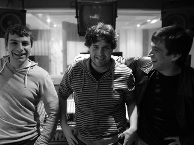 Aisles' 3rd album is NOW being made!!!  Humor is never a bad thing around the studio!... 