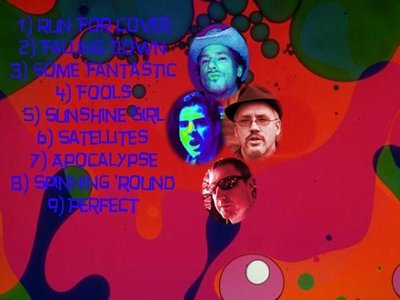 This is a rough version of the back cover of our CD 