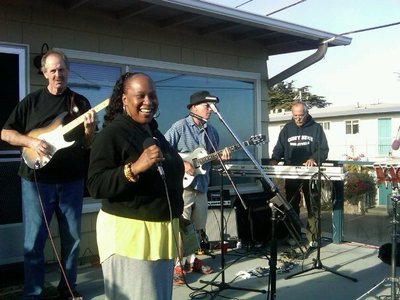 Tammi doing her thing
