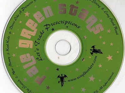 Physical CD of Pale Green Stars "Lets Trade Prescriptions" CD