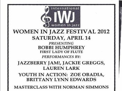 International Women In Jazz Festival 2012