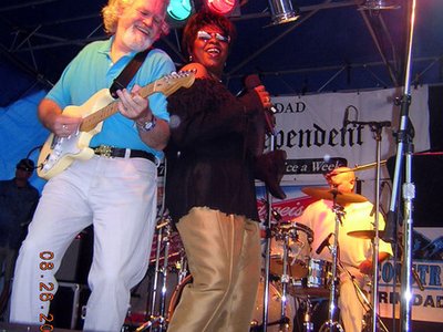 GP & Heaven Davis at Trinidaddio Blues Fest, Trinidad CO