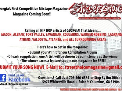 Georgia's Street Choice Magazine Flyer