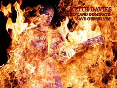 front cover to my latest single 'Destroy And Dominate: Save Ourselves.'