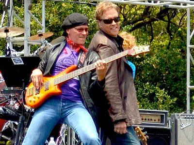 with Dan Ashley's Band, PUSH_ Rocking out...