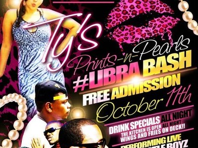 OBURG!!! Meet me @ Locals Pub Oct.11th for Ty's Prints & Pearls #LibraBash DJ Apollo performing live