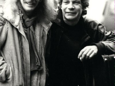 Patrick with Patrick Verbeke, 1984