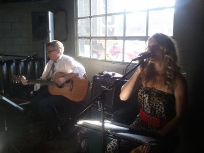 John and I playing Gibson Bar - ATX