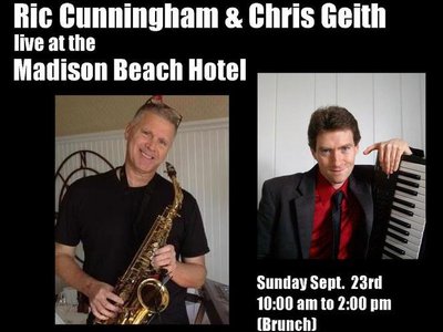 'Brunch By The Beach' Poster w/ Chris Geith.