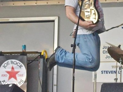 What is the power of Rock N Roll? I`ve experienced it can make men fly ! photo by Donna Lofaso