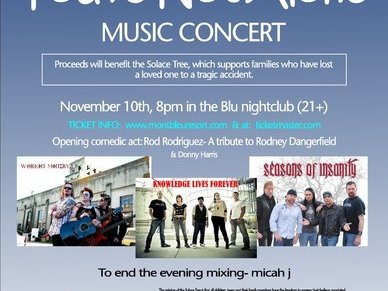 "You're Not Alone" Music concert at MontBleu