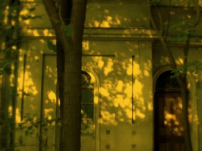 church courtyard - romania