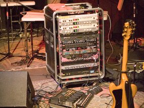 My old rig from a few years back.Ted Killian (guitar, electronics, and loops) live in Boise, ID