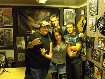 Second Empire in the studio with DJ Doc Rock from Metal Shop 101