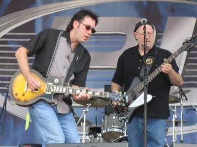 Jr & Bob Mallardi at the Western MD Blues Fest