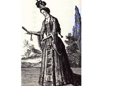 Turn of the century Columbine. William and Mary era