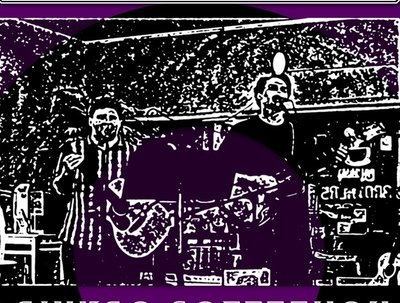 Flyer for Eager Anxiety's November 10, 2012 show at Ginkgo Coffeehouse in St. Paul, MN