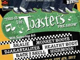 PreShow Of The Toasters Indonesia Tour 2012 at MarleyBar 06-09-2012