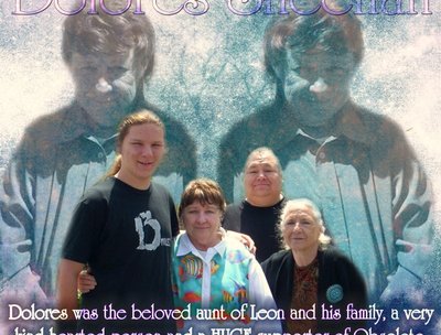 Obsoletes EP is dedicated to Leons aunt Dolores, this is her dedication page.