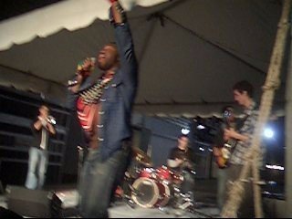 out da tent