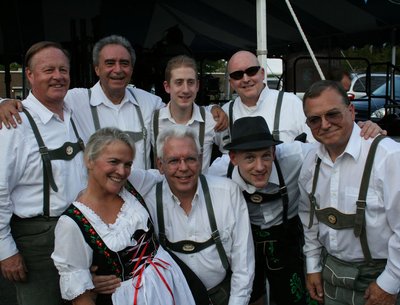 Heidi, Gunther and The Holzhackern at Olde Mecklenburg Brewery