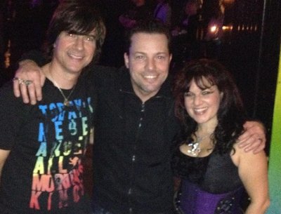 with Kevin Baldes from LIT.   @ The Stone Pony -Asbury Park, NJ  Oct. 2012