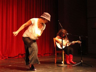 Tap & Blues with Stefanie Weber. Photo by Leo Mazzeo