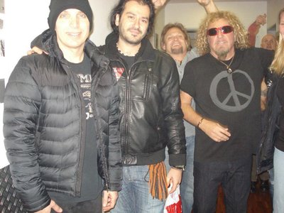 Alan Azar - Joe Satriani - Sammy Hagar.