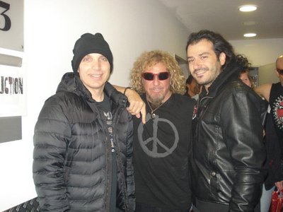 Alan Azar - Joe Satriani - Sammy Hagar..