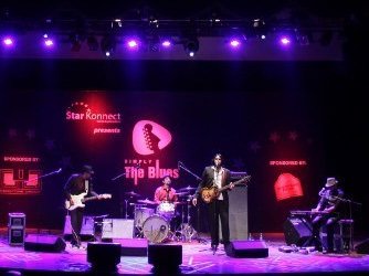 At Simply Blues Fest, Mumbai