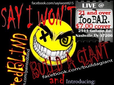 A baddass show on January 16th at FooBar!! 