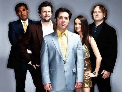 The Highballers (left) Mike Barrientos, Drake Sorey, Kendall Jackson, Victoria Patchen, Sean Lally.