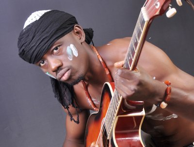 Afro Guitar Man