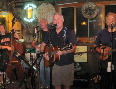 OVB belts out four part harmony at McGraths in Killington, VT