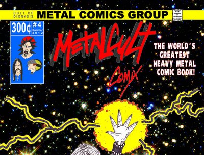 Metalcult Comix #4 Cover