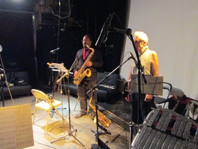 from THE RED MICROPHONE's recording session for our debut CD, 'The Red Microphone Speaks', 12/16/12