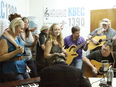 Us at KBEC 1390