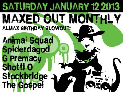 Almax B-day Blowout!!! Jan. 12th