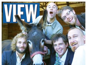 Blind Mule on the cover of View Magazine