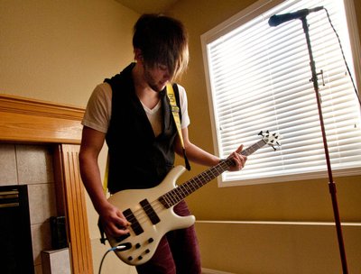 Trent at the WJ Band House